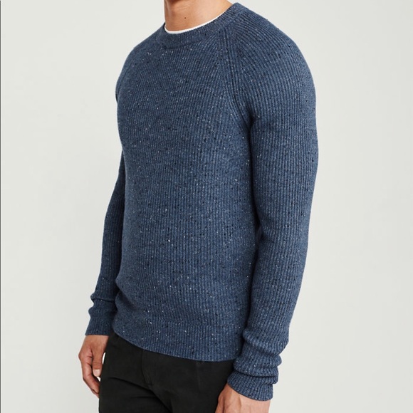 ABERCROMBIE textured crew neck sweater - Picture 4 of 7